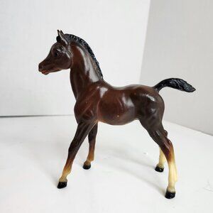 Vtg Breyer Foal Horse #15 Matte Bay Family Arabian Foal 1972-1974